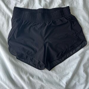 Athleta Black Athletic Shorts Lightweight Moisture-Wicking